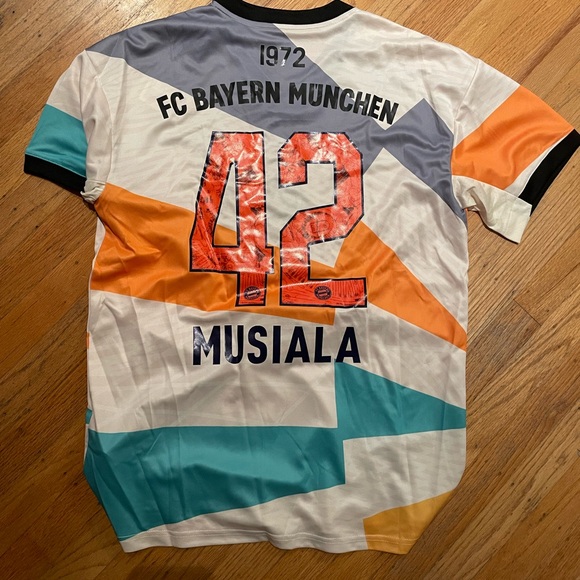 Jamal Musiala Fc Bayern Munich olympiastadion jersey men M - Picture 1 of 4